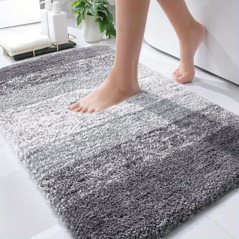 Bathroom Rugs 30x20, Soft Absorbent Microfiber Bath Rugs, Rubber Backing, Quick Dry, Machine Washable Bath Mats Bathroom Floor, Tub and Shower, Home Decor Accessories, Bathroom Accessories And Decorations, Fluffy Bath Mat, Bathroom Mat Long, Non Slip