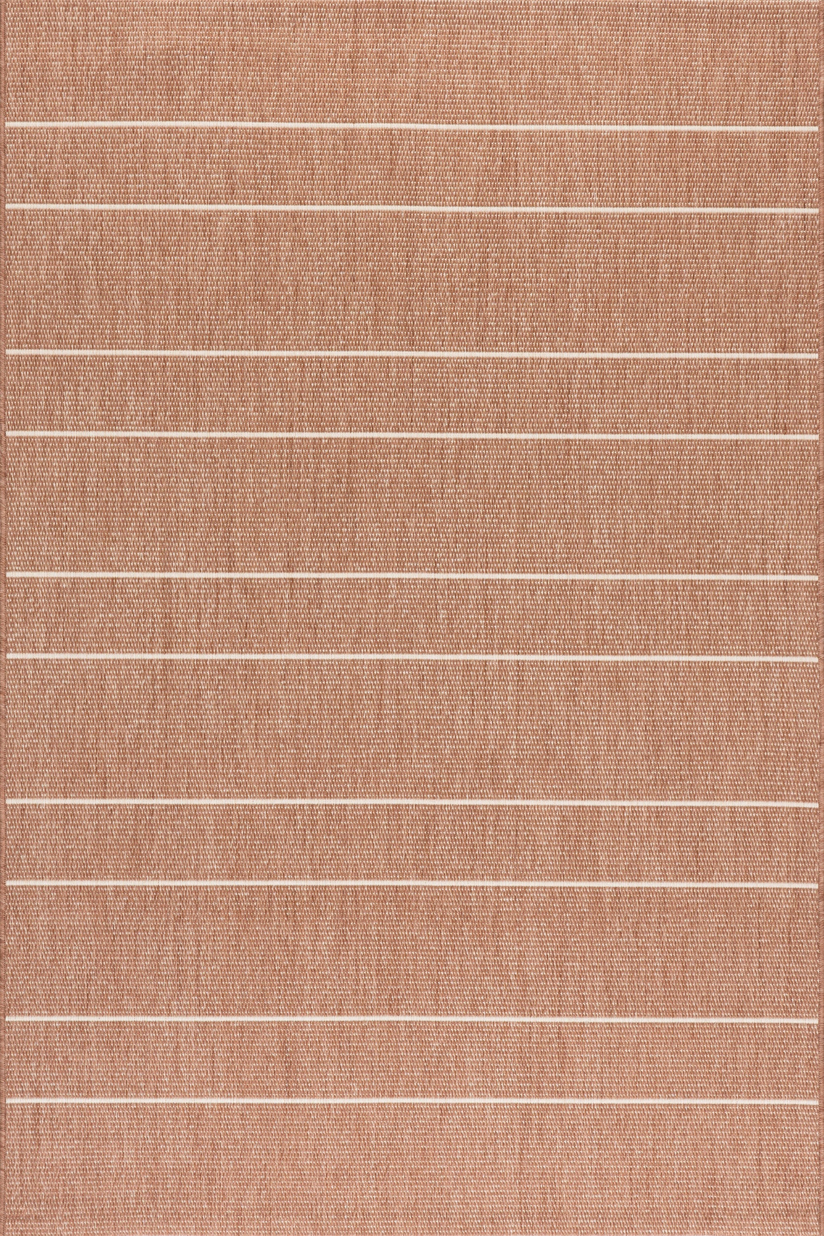 Venetian Pinstripes Indoor/Outdoor Rug | Brown