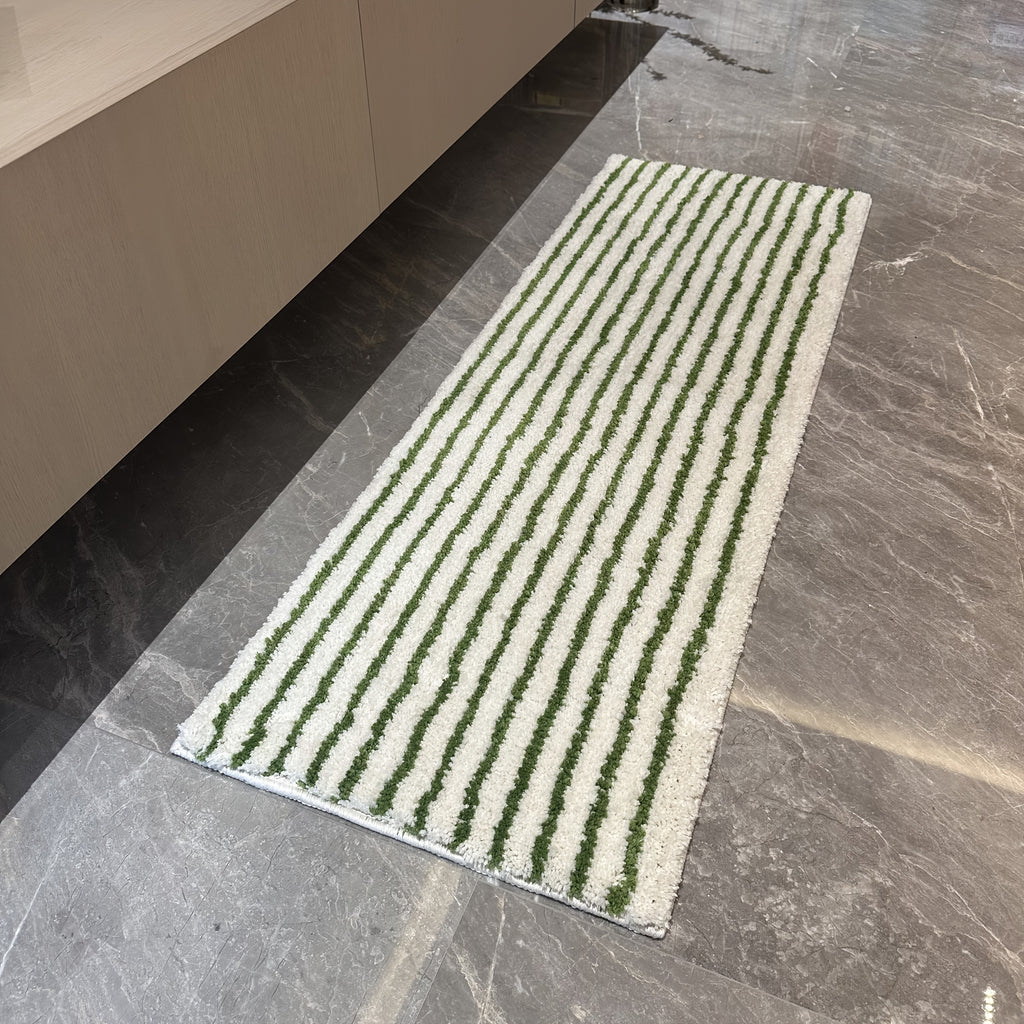 Kitchen and Bathroom Floor Mat, Non-Slip Mat, Ultra-Fine Floor Mat, Soft Absorbent Bathroom Mat, Long Kitchen Mat, Bedside Mat, Machine Washable Non-Fading Floor Mat, Striped Door Mat, Furniture Decorative Mat, Mother'S Day Mat, Light Luxury Ultra-Fine