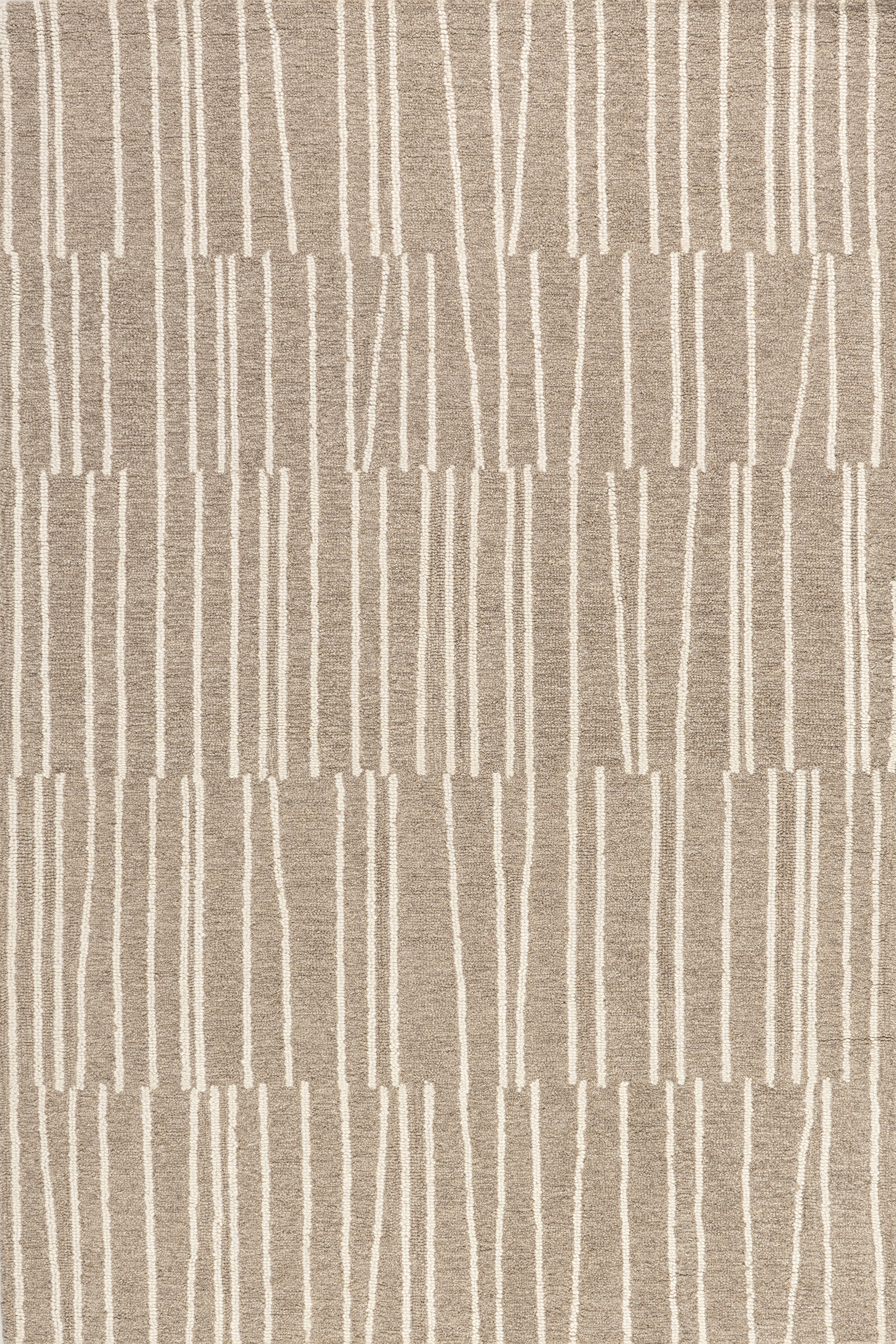 Inaya Striped Rug | Beige