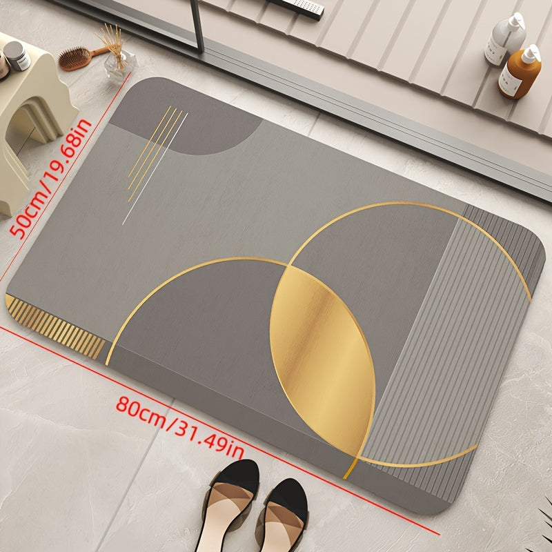 Dongyang Luxury Bathroom Mat - Quick-Dry, Non-Slip, Super Absorbent Floor Rug for Shower, Bathtub & Entryway, DONGYANG