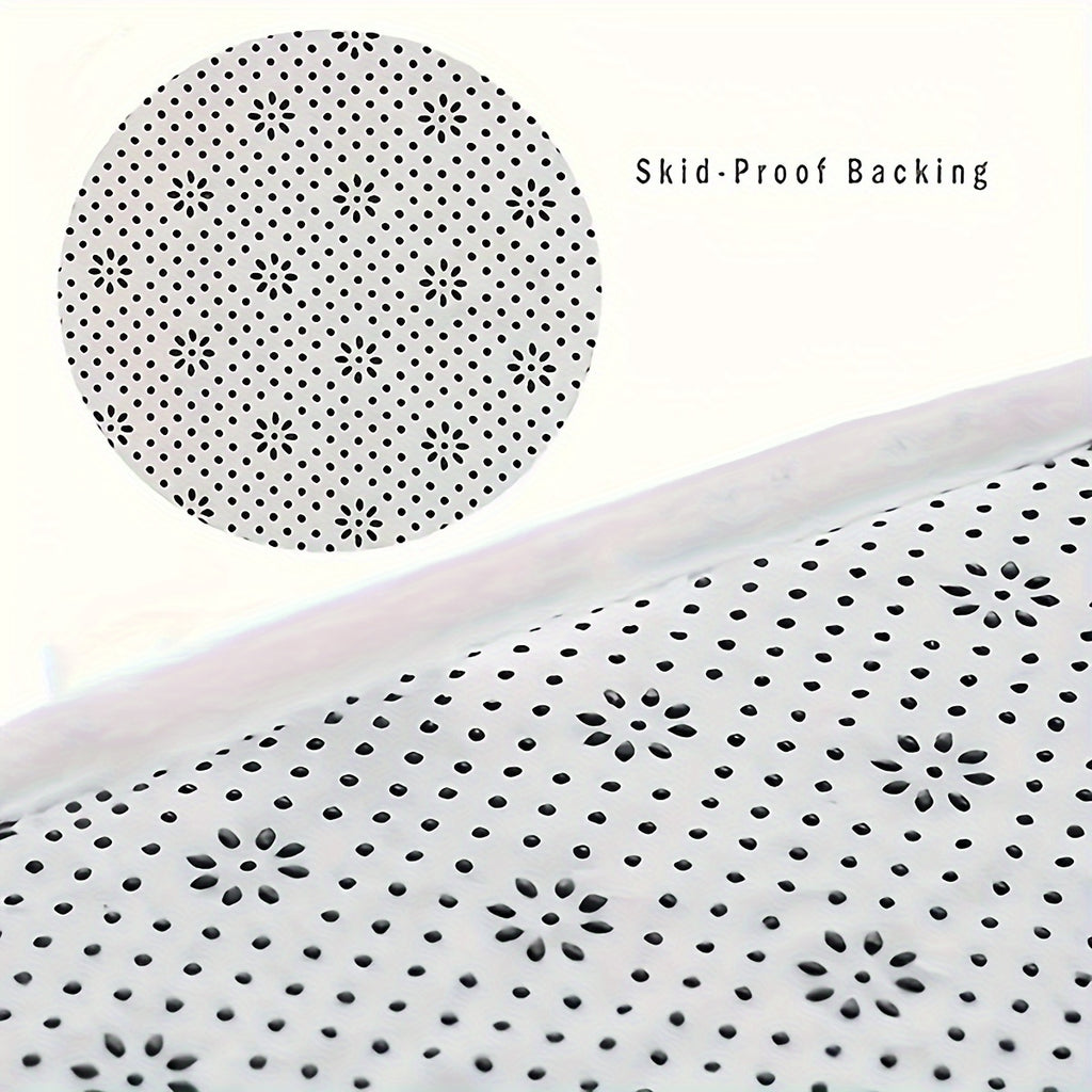 Thickened Curved Bathroom Mat Shower Room Absorbent Door Foot Mat Toilet Non-slip Mat Entrance Mat