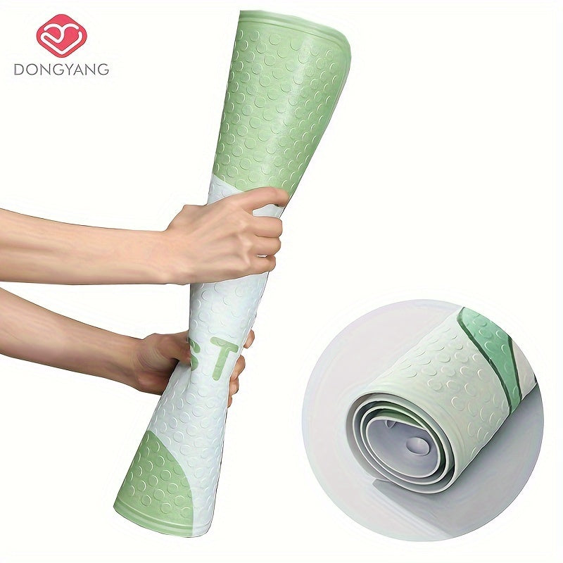 1pc of Dongyang brand Christmas Decoration floor mat, anti slip bathroom mat, easy to clean bath mat, bathtub mat with strong suction cup, long shower mat for home use, quick draining, suitable for shower rooms, hotel restroom, bathroom, bathtubs
