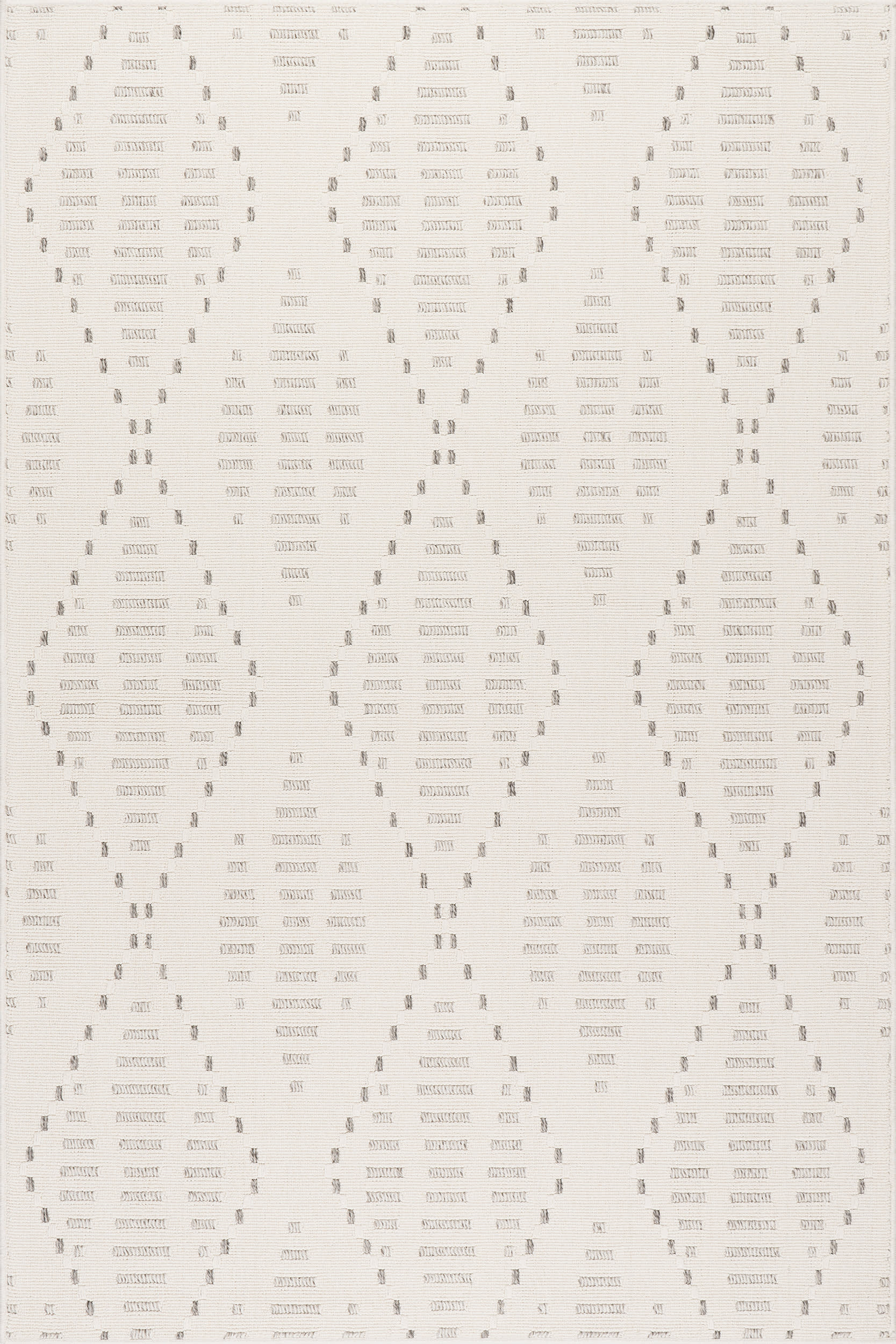 Maci Shaded Trellis Indoor/Outdoor Rug | Cream