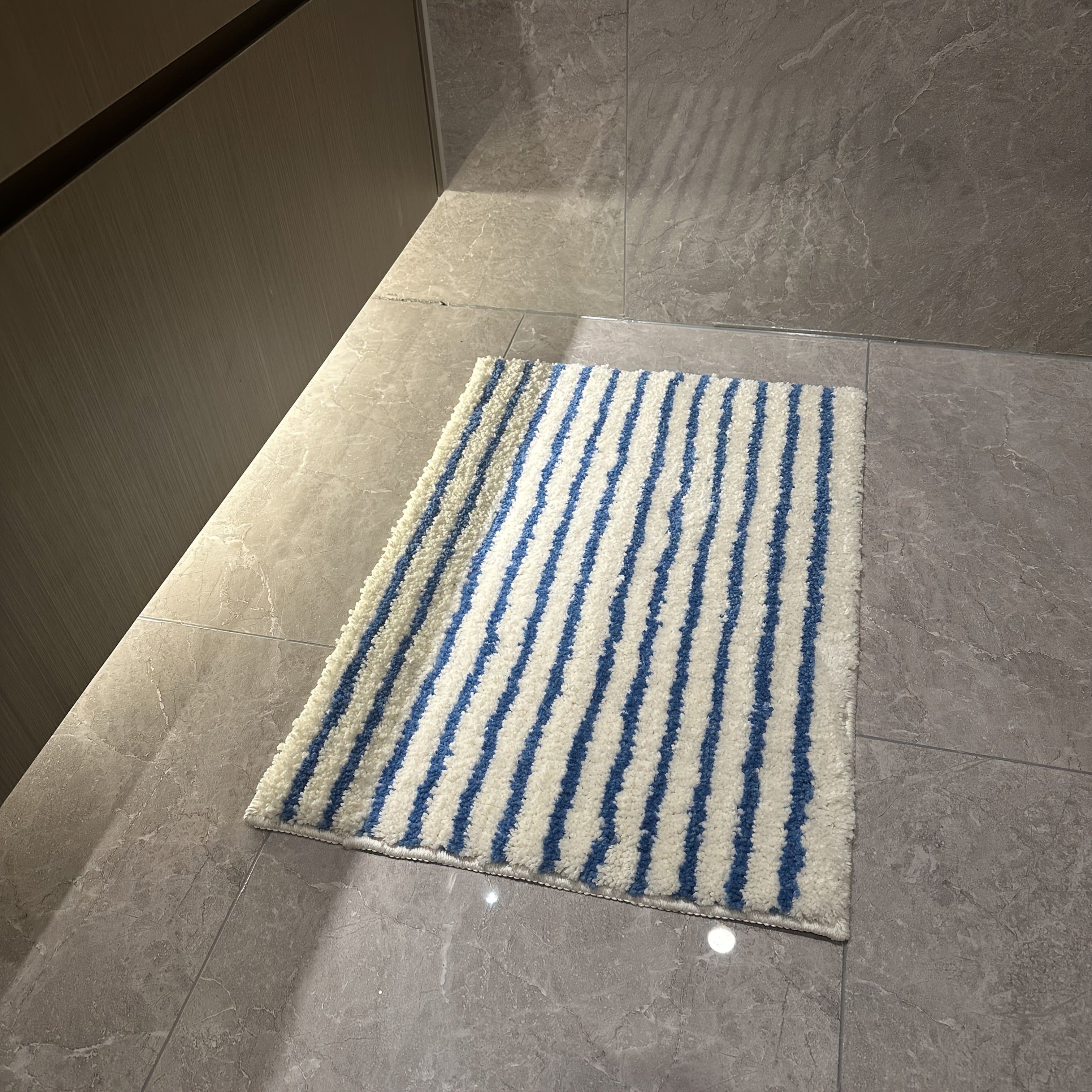 Kitchen and Bathroom Floor Mat, Non-Slip Mat, Ultra-Fine Floor Mat, Soft Absorbent Bathroom Mat, Long Kitchen Mat, Bedside Mat, Machine Washable Non-Fading Floor Mat, Striped Door Mat, Furniture Decorative Mat, Mother'S Day Mat, Light Luxury Ultra-Fine