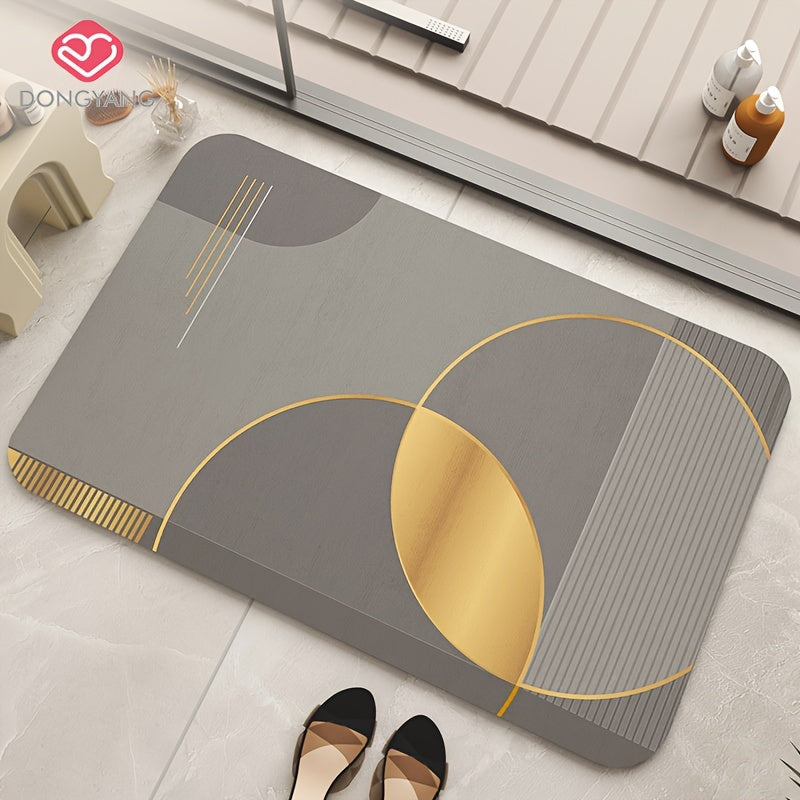 Dongyang Luxury Bathroom Mat - Quick-Dry, Non-Slip, Super Absorbent Floor Rug for Shower, Bathtub & Entryway, DONGYANG