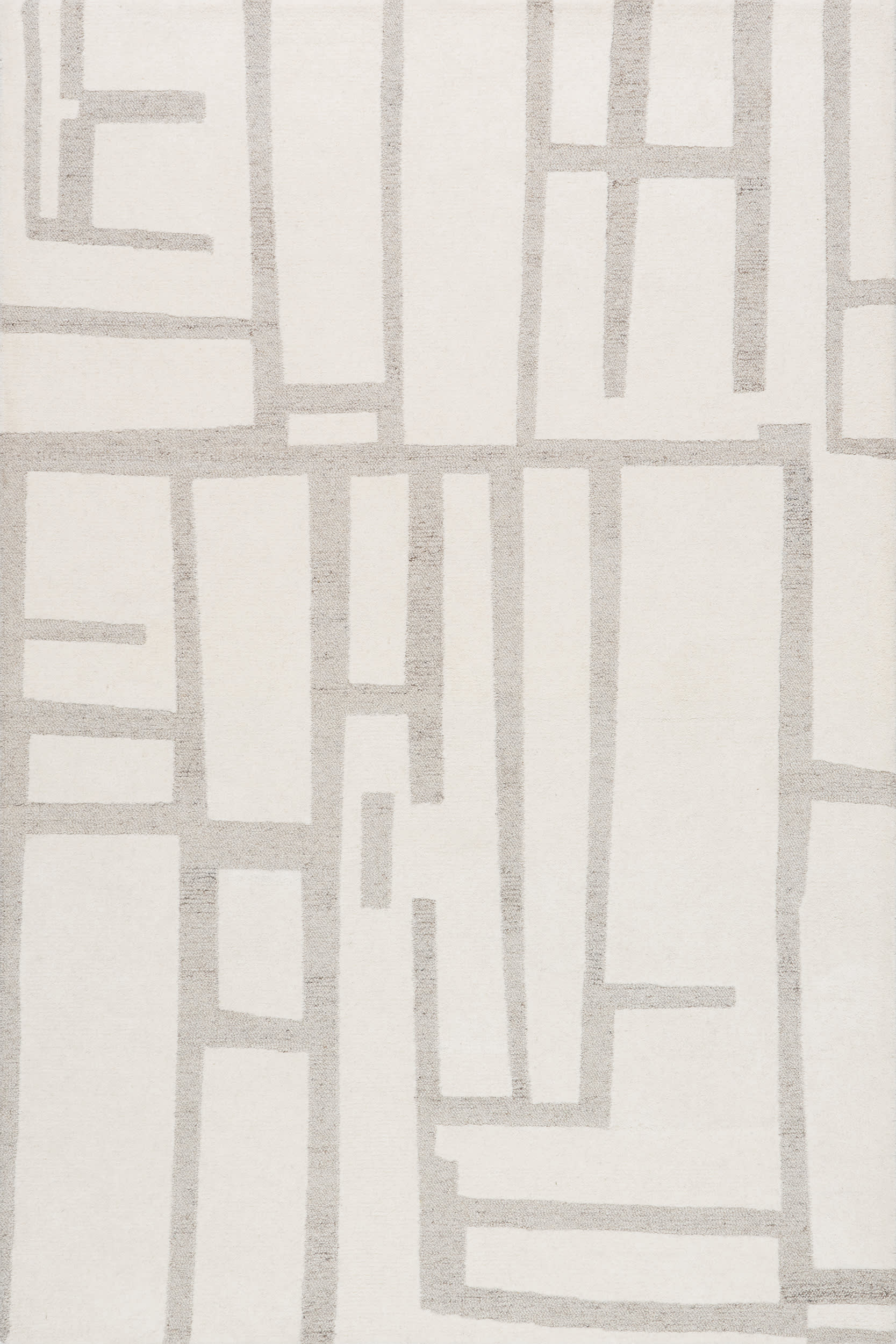 Imogen Geometric Rug | Ivory