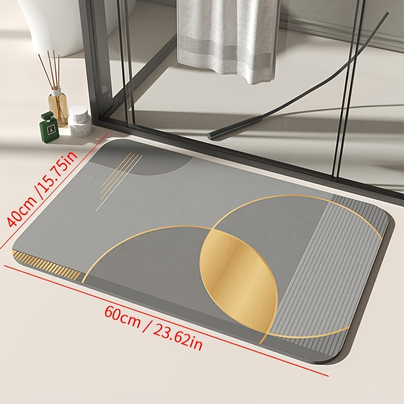 Dongyang Luxury Bathroom Mat - Quick-Dry, Non-Slip, Super Absorbent Floor Rug for Shower, Bathtub & Entryway, DONGYANG
