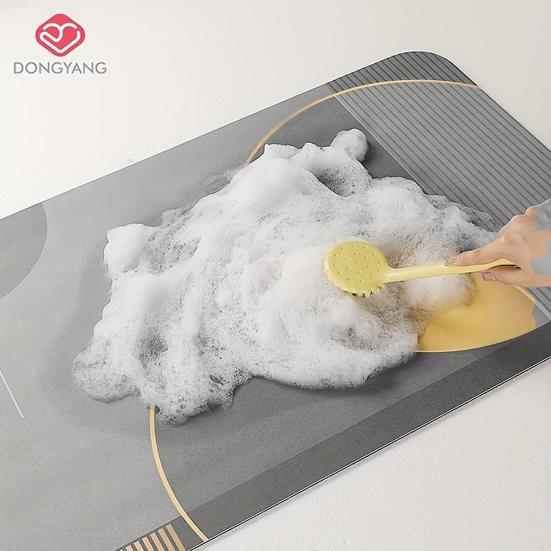 Dongyang Luxury Bathroom Mat - Quick-Dry, Non-Slip, Super Absorbent Floor Rug for Shower, Bathtub & Entryway, DONGYANG
