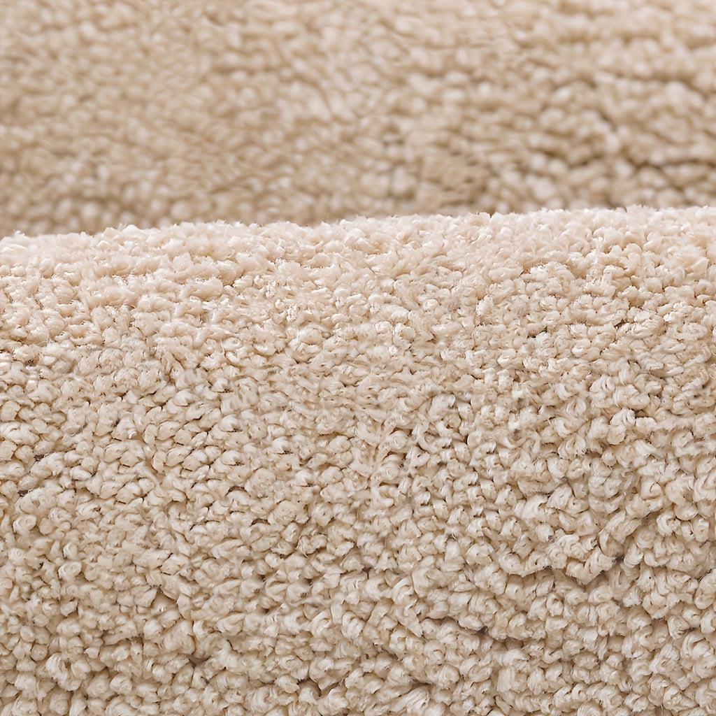 1pc, Bathroom Rug Mat, Soft And Absorbent Premium Bath Rug, Washable Non-Slip Bath Mat For Bathroom Floor, Tub, Shower Room And Entryway - Plush Rectangular Floor Mat