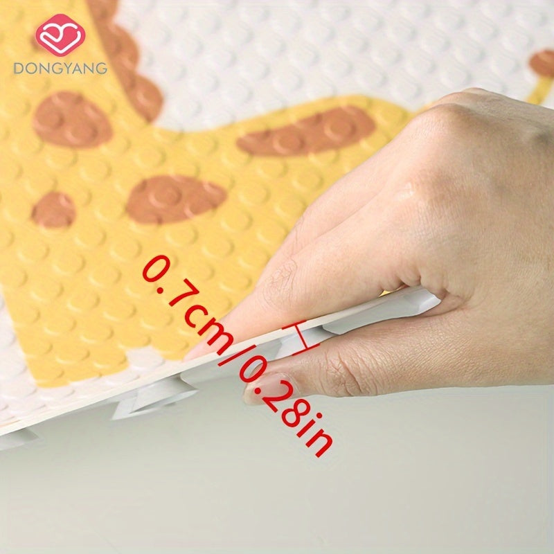 1pc of Dongyang brand Christmas Decoration floor mat, anti slip bathroom mat, easy to clean bath mat, bathtub mat with strong suction cup, long shower mat for home use, quick draining, suitable for shower rooms, hotel restroom, bathroom, bathtubs