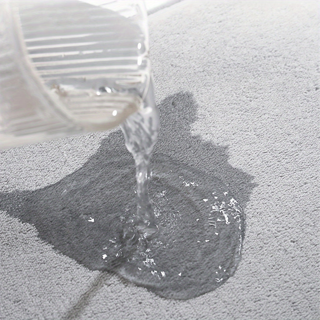Thickened Curved Bathroom Mat Shower Room Absorbent Door Foot Mat Toilet Non-slip Mat Entrance Mat