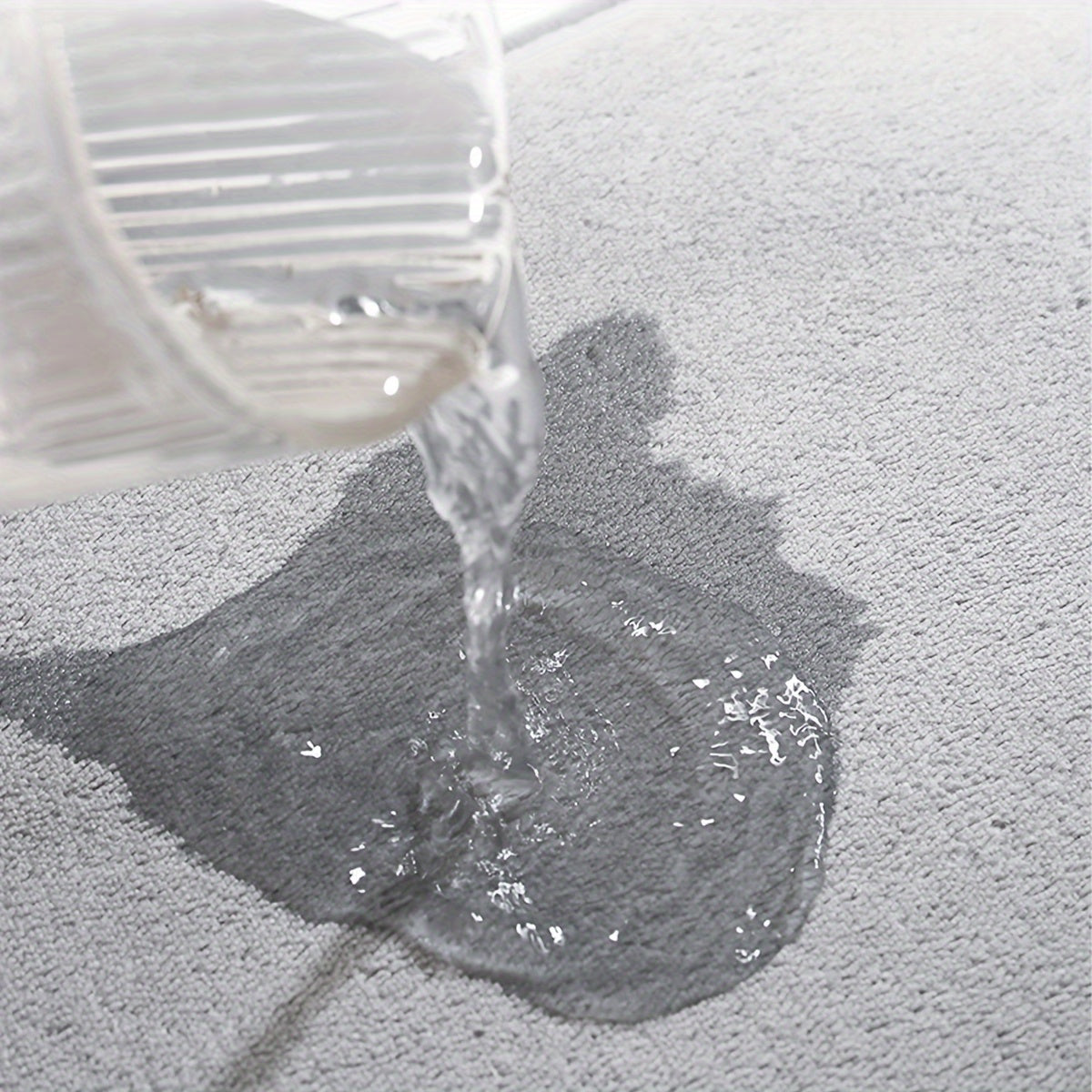 Thickened Curved Bathroom Mat Shower Room Absorbent Door Foot Mat Toilet Non-slip Mat Entrance Mat