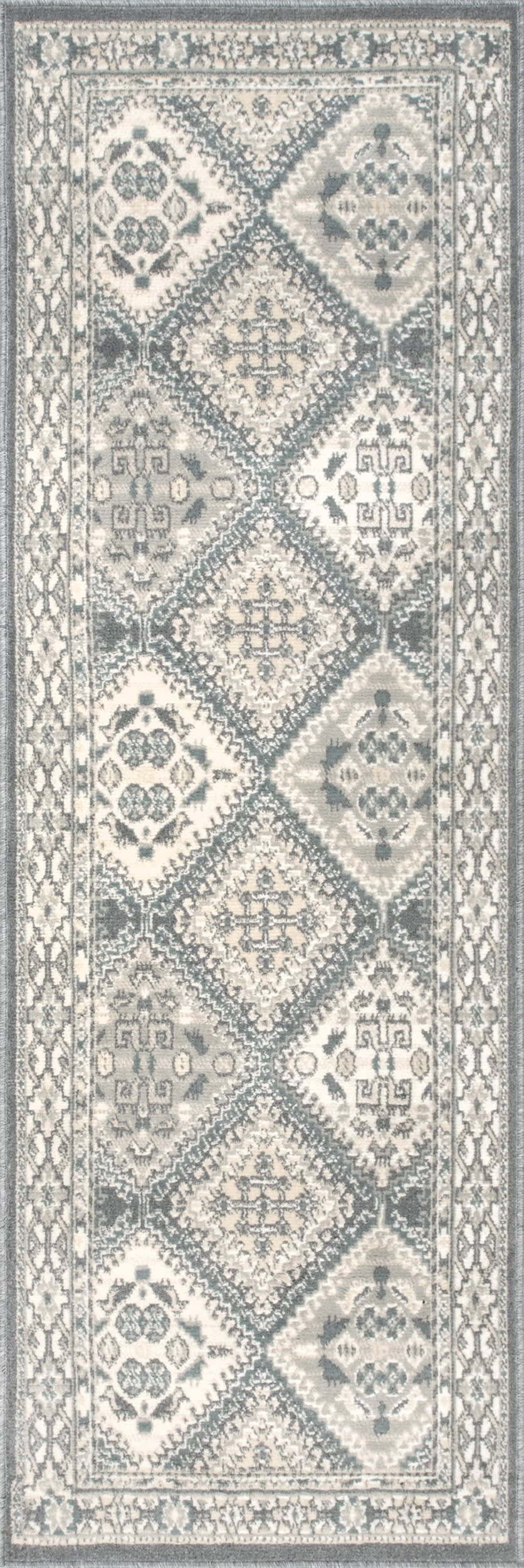 Melange Tiles Rug | Charcoal