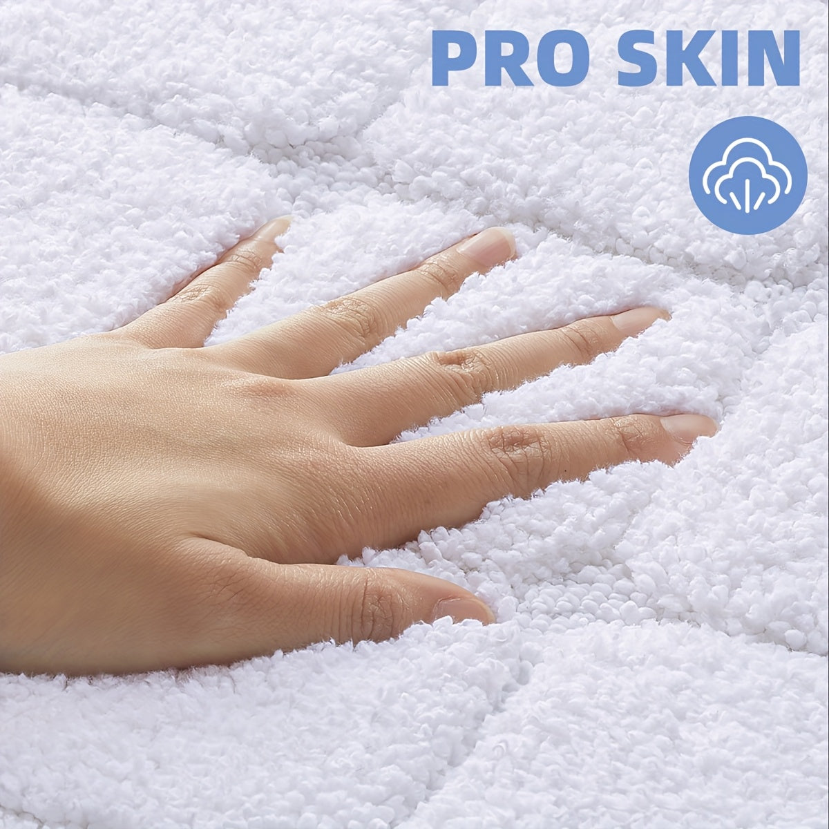 Plush Non-Slip Bath Mat, Ultra Absorbent Quick-Dry Bathroom Rug for Floor, Machine Washable, Super Soft & Stylish for Shower and Home Decor