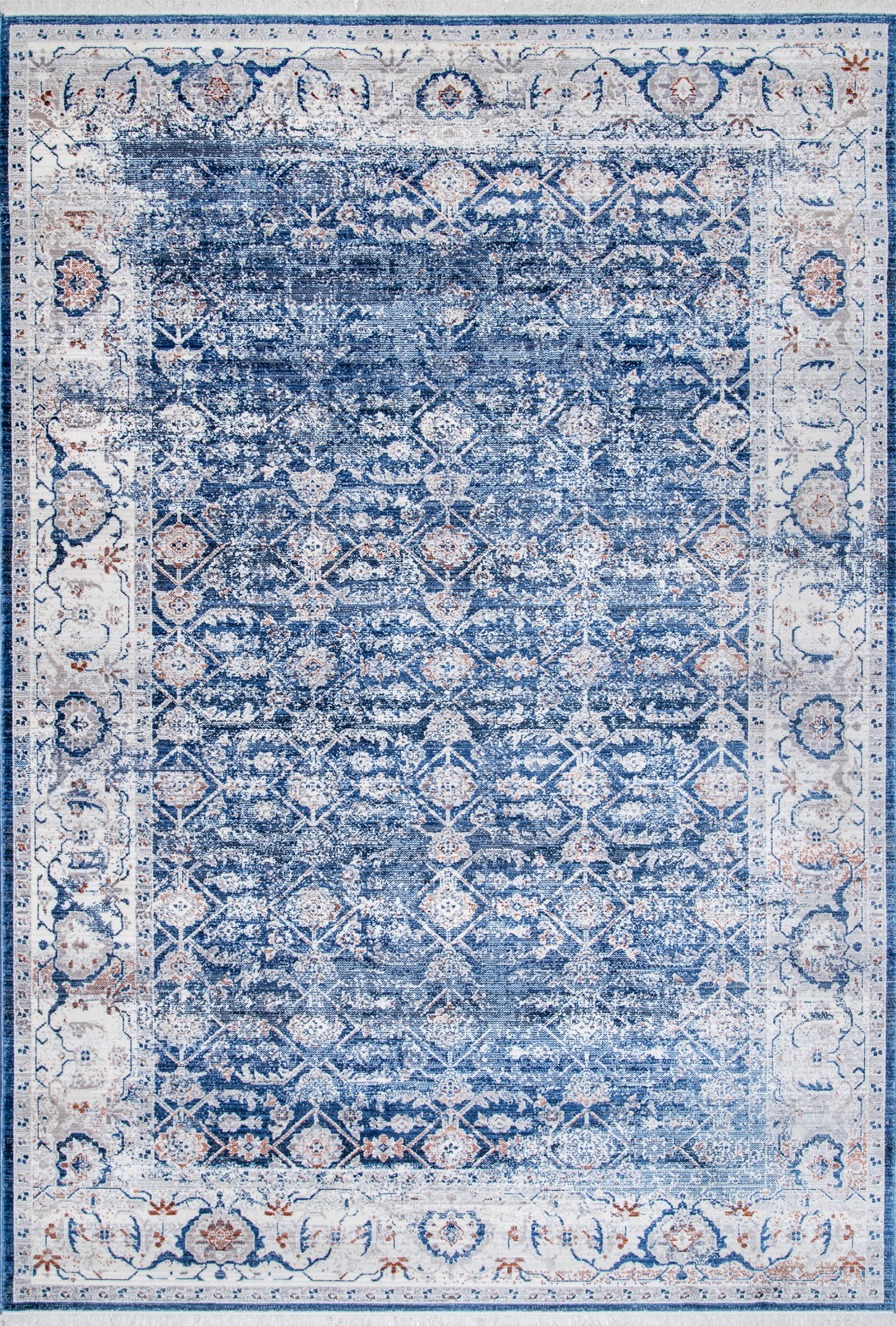 Faded Persian Rug | Blue