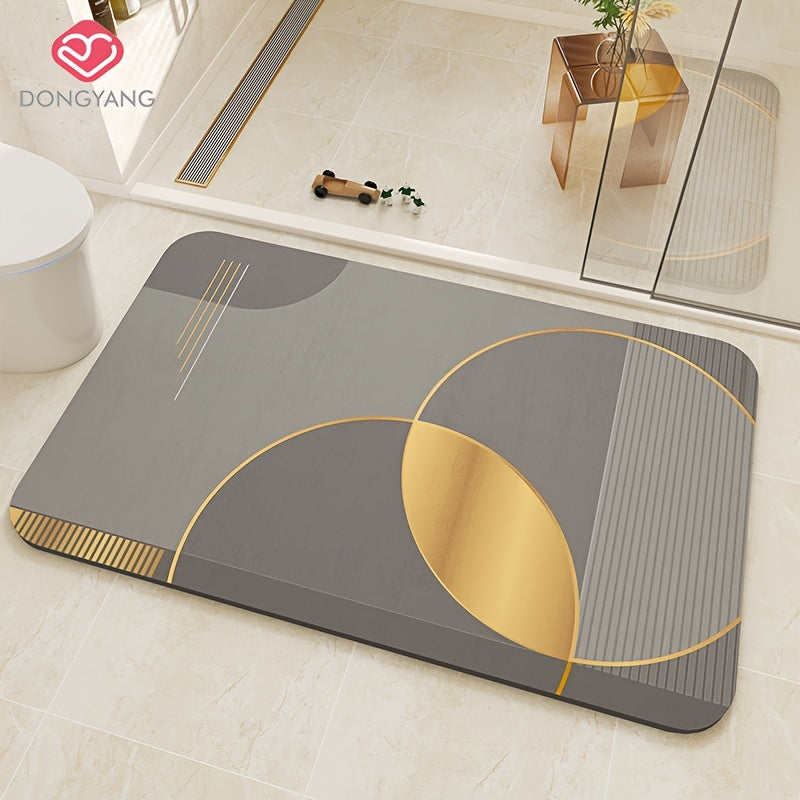 Dongyang Luxury Bathroom Mat - Quick-Dry, Non-Slip, Super Absorbent Floor Rug for Shower, Bathtub & Entryway, DONGYANG